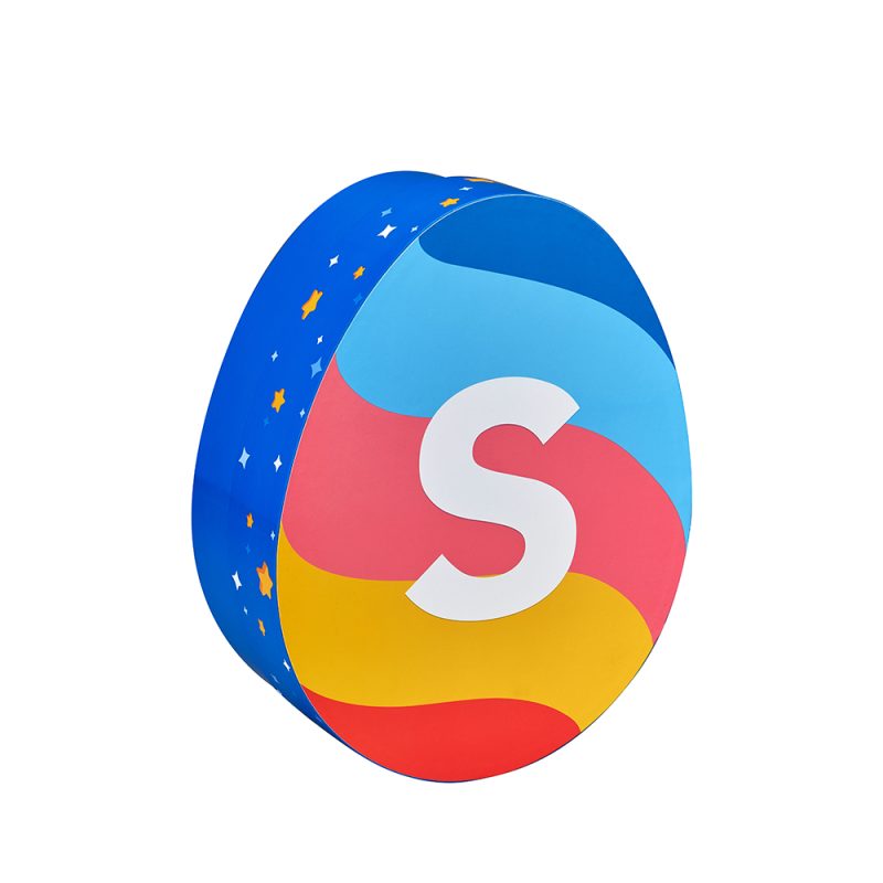 Ei-förmige Geschenkbox