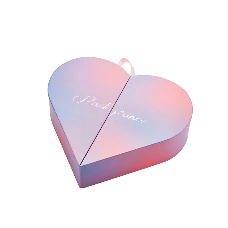 Herzförmige Box für Kosmetik