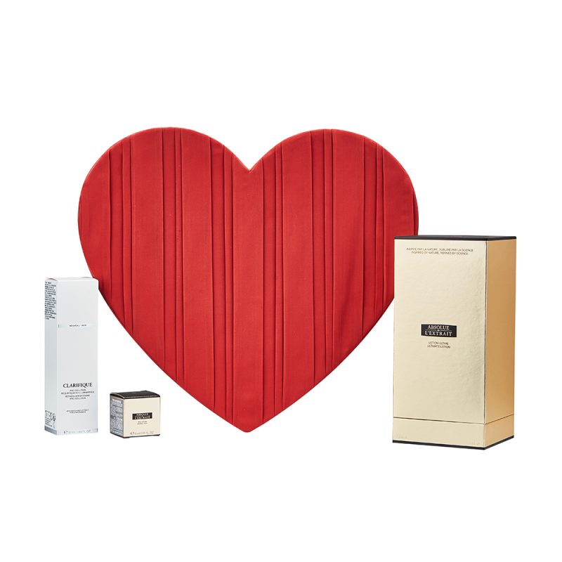 Kosmetikbox mit Deckel und Boden