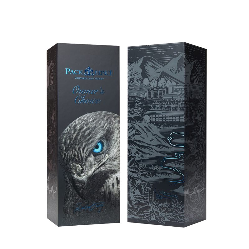 Luxuriöse sechseckige Whisky-Verpackungsbox