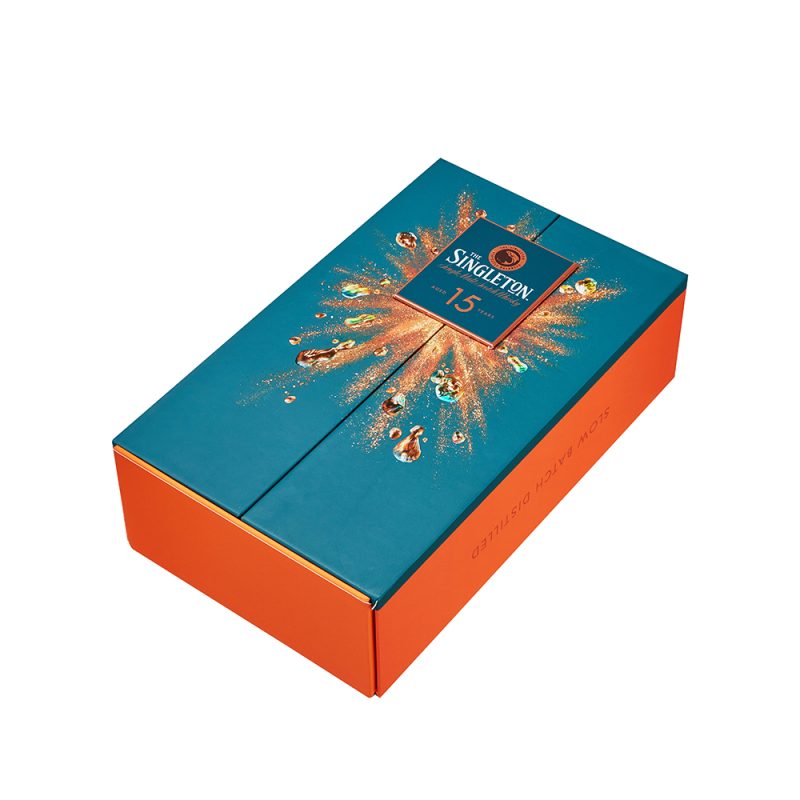 Luxuriöse starre Verpackungsbox für Whisky