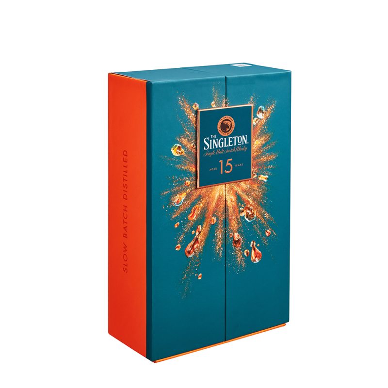 Luxuriöse starre Verpackungsbox für Whisky