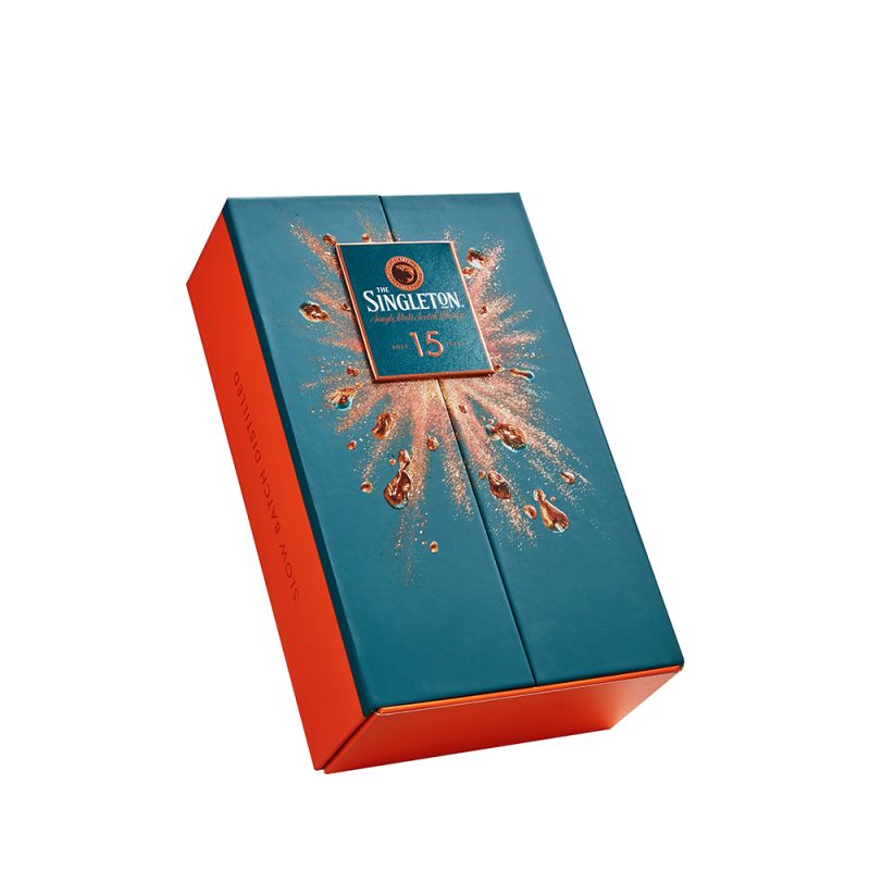 Luxuriöse starre Verpackungsbox für Whisky