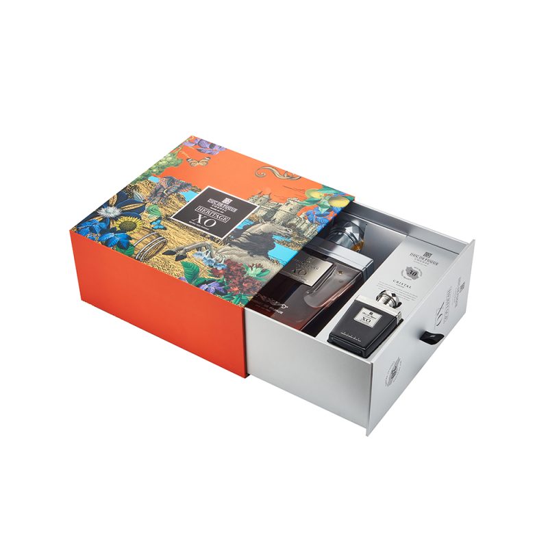 Whiskyschachtel einer berühmten Luxusmarke