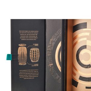 Magnetic whisky packaging box