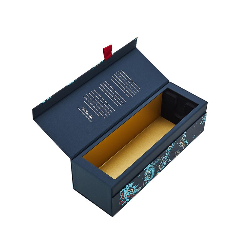 Hochwertige Luxus-Verpackungsbox für Whiskyflaschen