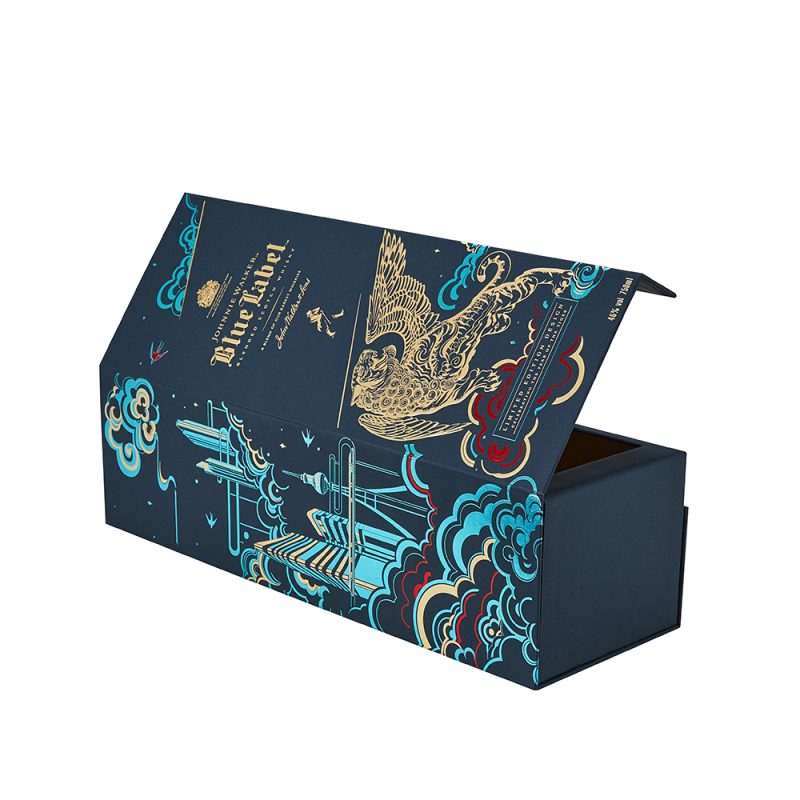 Hochwertige Luxus-Verpackungsbox für Whiskyflaschen
