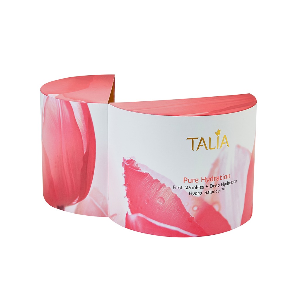 Runde Stabile Luxus-Kosmetikbox