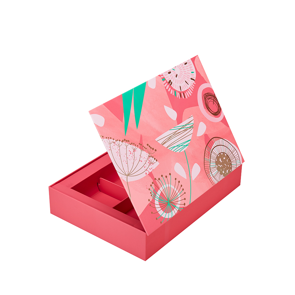 Maßgeschneiderte Schokoladenbox mit Magnetverschlussdeckel